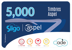 Aspel - Timbres Aspel: Folios digitales online - 5,000 timbres aspel CFDI