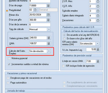 Nuevo Cálculo de Subsidio para el Empleo - Mayo 2024