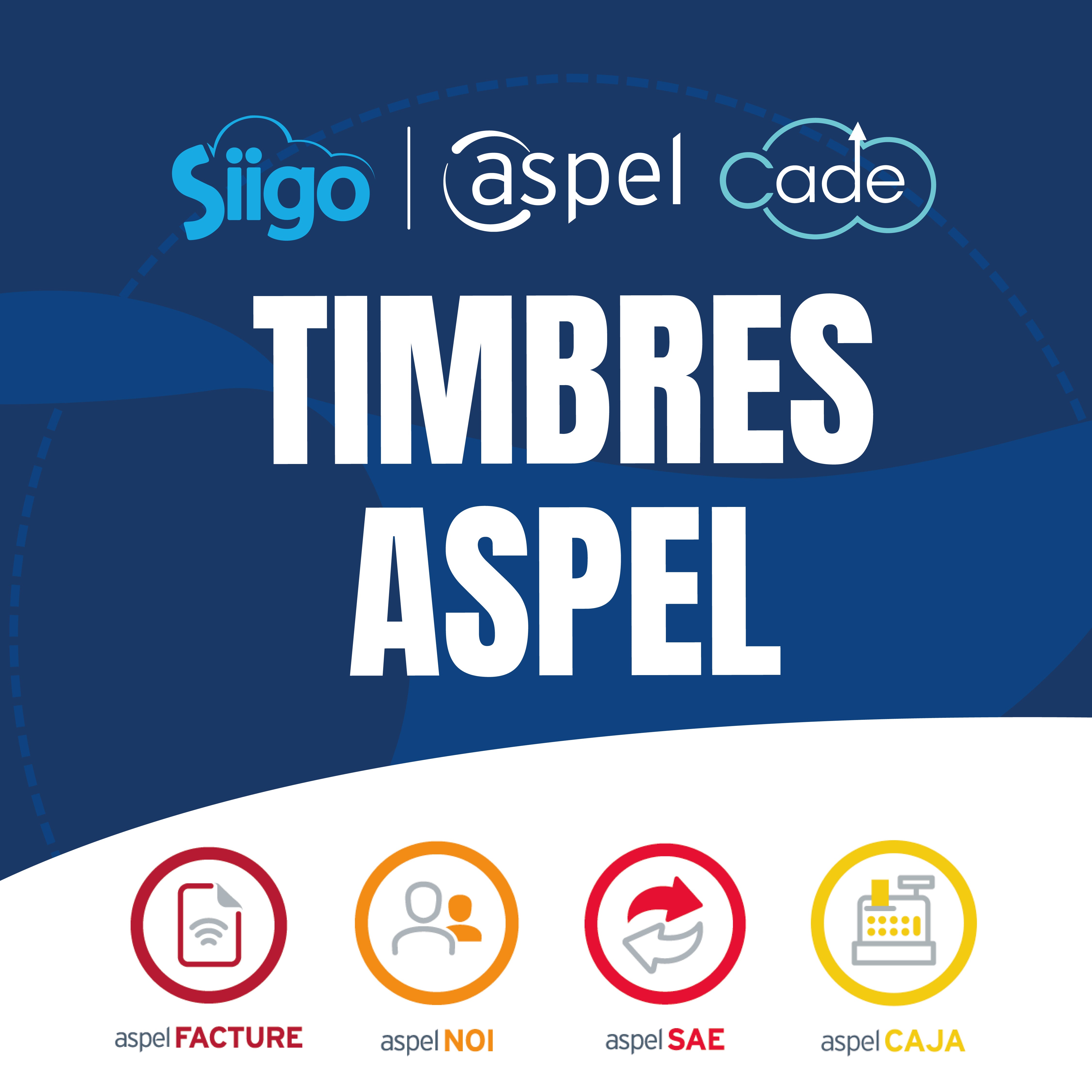 Aspel - Timbres Aspel: Folios digitales online´- 2,000 timbres aspel CFDI